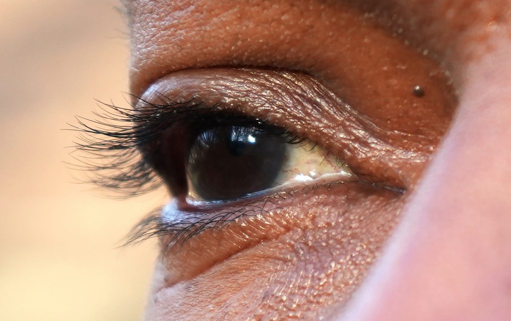 Close up of an eye