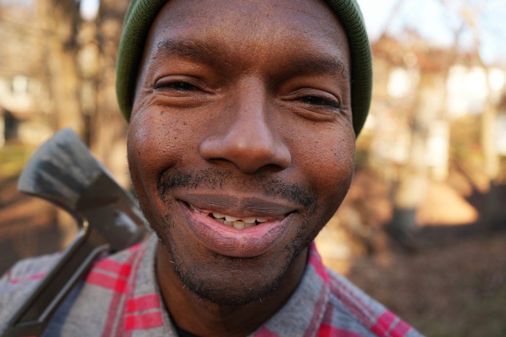 Close up of a man smiling